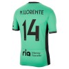 Jalkapallo Peliasut Atlético Madrid M. Llorente 14 Kolmas Pelipaita 2023-24 Lyhythihainen